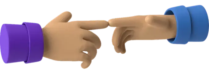 함께하는 손